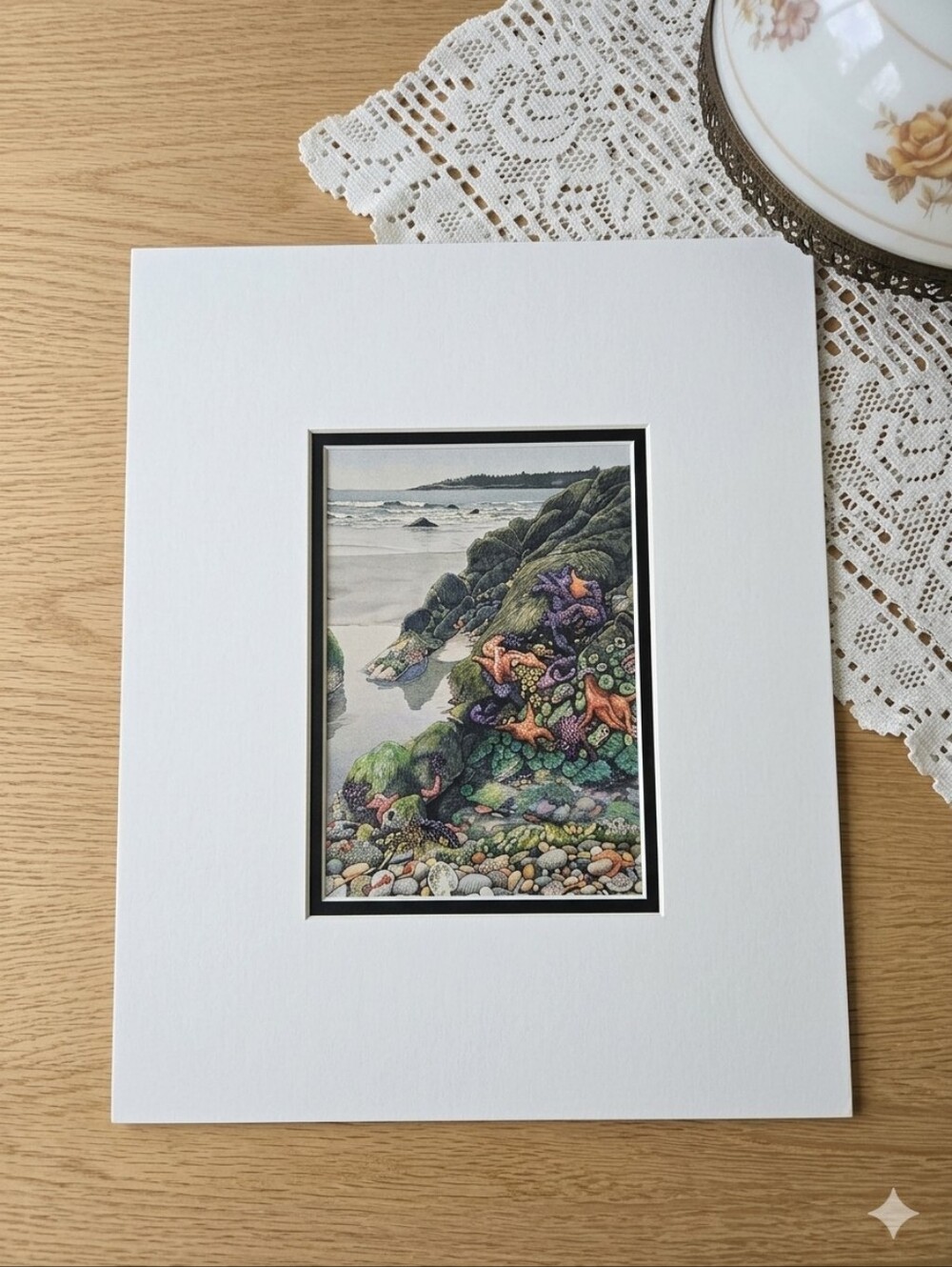 Linda Heslop "Tidal Offerings" Coastal Art Print